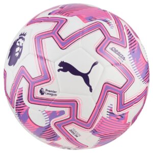 PUMA Unisex Orbita Match Premier League Fußball - FIFA-Qualität, weiß-mehrfarbig, Größe 5