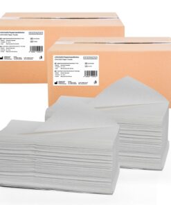 ARNOMED® Papierhandtücher - Zick Zack Fals Papiertücher für Papiertuchspender - Recycelte Falthandtücher - 10000 Stück -