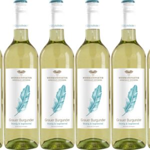 Weinmanufaktur Gengenbach Glücksfeder Grauer Burgunder Qualitätswein 2024 besondere Feinheit für Weinliebhaber bei Dinne