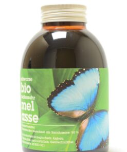 Multikraft Schwarze Bio Zuckerrohrmelasse - Naturlich Gesund für die ganze Familie - ideal für Müslischale und Rezepte,