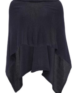 Cashmere Dreams Poncho-Schal für Damen - Hochwertig aus Baumwolle für Sommer & Winter