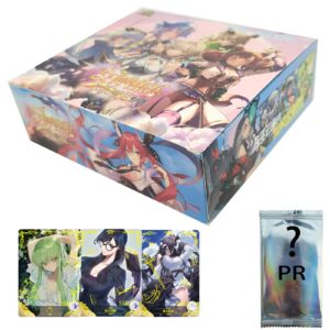 McKona Booster Goddess Story Anime Girls Trading Cards 1/2Yuan Package Series Waifu Card CCG Card Collection