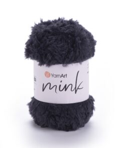 Yarnart Nerzfellgarn weiches, flauschiges grobes Garn für Häkeln und Stricken, ideal für Anfänger, 50g - warmes Haftfert