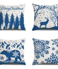 Moonlee Kissenbezug Weihnachten 4er Set CH-1091