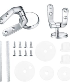 Edelstahl Sitz Scharniere Klodeckel, für Wc Sitz Universal Befestigung, Dauerhaft und Praktisch
