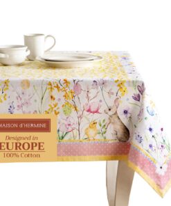 Maison d'Hermine Baumwolltischdecke Frühling/Sommer für Abendessen Partys OEKO-TEX STANDARD 100