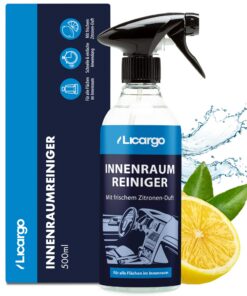 LICARGO Innenraumreiniger Auto - Polsterreiniger & Cockpitspray - für Neuwochenfrische Cockpitpflege - Kraftvoll & schon