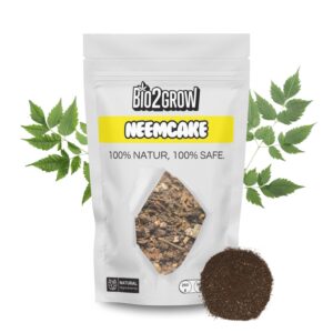 Bio2grow Neem Cake 500g – natürlicher Bodenhilfsstoff für Anbieter von organischen Düngern