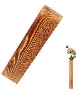 Holz Bauernhaus Wandvasen für Zimmerpflanzen - Wanddekoration Schlafzimmer Wohnzimmer