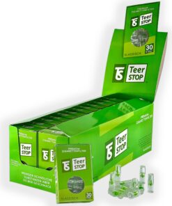 TS Teer STOP Premium Zigarettenfilter Aufsatz, 720 Mikrofilter, 8mm, wiederverwertbar für Fertig- & Selbstgedrehte, beli