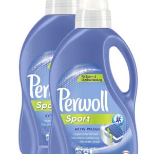 Perwoll Sport Aktiv Pflege Spezialwaschmittel für Sport- und Outdoorkleidung, hocheffektiver Reiniger, beschnittener Wäs