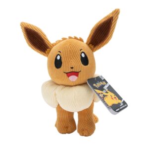 Pokémon PKW3174-20 cm Select Plüsch - Cord Evoli - Offizielles Plüsch für Kinder - Spielzeug - Gruppe 3-6 Jahre - Hochwe