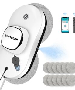 SUNSMAI Fensterputzroboter mit starkem Wasserauf🏆⚡, SUNSMAI Fensterputzroboter mit(APP intelligentem Kontroll🏆⚡, SUNSMAI