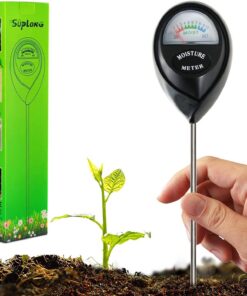 Suplong Feuchtigkeitsmesser für Pflanzen – Für Garten, Innen & Außen (Rasen, Bauernhof) – Keine Batterie erforderlich