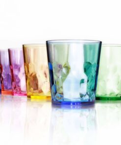 SCANDINOVIA 400ml unzerbrechliche Premium-Trinkgläser - Spülmaschinenfest - Familienvollzähler