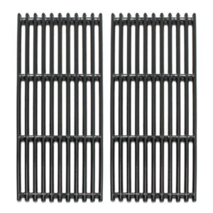 VICOOL 18 1/4" Porcelain Coated Cast Iron Grill Grates für Charbroil G526-0007-W1, 463241013, 463241014, Tru-Infrared 2-
