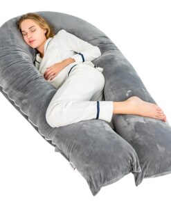 Strex Schwangerschaftskissen XXL - Comfortables Körperkissen für Seitenschläfer - Schwangere Women / Schwangerschaft / S
