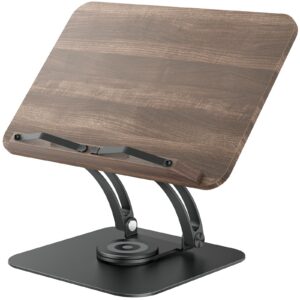 Tounee Buchständer Verstellbar 360° Drehbar Kochbuchständer Schwarz Global Recycled Standard Tounee Buchständer Verste