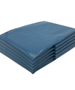VARIOSAN 240 L extra stark Müllsäcke, 5 Stück, 90 µ, blau für Hausarbeit und Gartenvorzen, hochwertige Qualität und lang