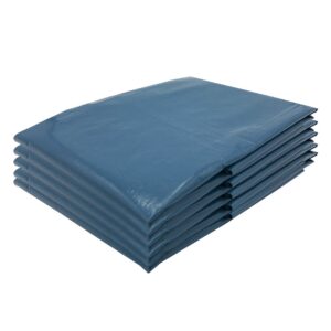 VARIOSAN 240 L extra stark Müllsäcke, 5 Stück, 90 µ, blau für Hausarbeit und Gartenvorzen, hochwertige Qualität und lang