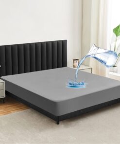 Mafudoxi Wasserdichter Matratzenschoner 90x200 cm, Atmungsaktiv, Hochwertig, Inkontinenzunterlage waschbar bei 60°, OEKO
