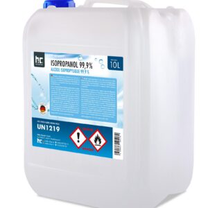 Höfer Chemie Isopropanol 99,9% 1 x 10 L - Reinigung & Entfettung - Starkes Lösungsmittel - Vielseitig Verwendbar