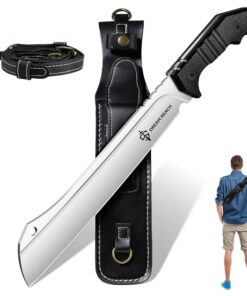 Dream Reach Großes Outdoor Messer - Scharfe Machete für Männer und Papa zum Camping und Wandern