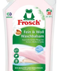 Frosch Fein- und Woll-Waschbalsam Gel für Kinder bei Spiel-, Reinigungs- und Schlafzeiten, 1,8 l