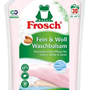 Frosch Fein- und Woll-Waschbalsam Gel für Kinder bei Spiel-, Reinigungs- und Schlafzeiten, 1,8 l