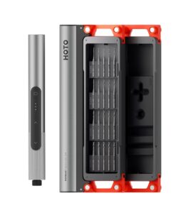 HOTO SNAPBLOQ™ D - A03 Mini Bohrmaschine: USB-C Ladbar, dreistufige Drehzahl, 20 Bohrerbits, für Schmuckherstellung, Har