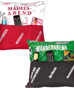 KAMACA Kuscheliges Wendekissen 2-in-1 Deko für Couch und Party (Männer und Frauen)