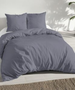 MALIKA® ÖkoTex Zertifiziert Bettwäsche 135x200 | Für Allergiker geeignet & modern & hochwertig