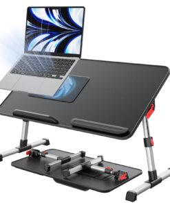 Kühltisch SAIJI für Studierende während des Lernens und Lesens | Verschliessbares Lapdesk SAIJI mit USB-Anschluss fürCo