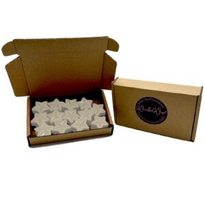 WonderWax Weihnachts Duftstern 13er Set Soja Wachs Melts Raumduft für Duftlampen Aroma Wellnes