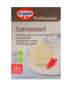 Dr. Oetker Professional Sahnesteif für Küchenprofi - Bessere Halt von Schlagsahne - 1 x 1 kg Packung