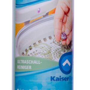SerRein Ultraschallreiniger Konzentrat flüssig 1 L - Profi Reinigung von Schmuck und Brillen in der Ultraschallreinigung