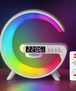 Tageslichtwecker mit Bluetooth-Lautsprecher für Erwachsene - Schlafzimmer Deko, Geschenke | Lichtwecker mit Sonnenaufga