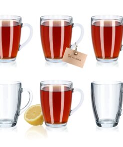 KADAX Teegläser, Wassergläser, Garten-Trinkgläser (Tamara, 375ml) KADAX Teegläser, Saftgläser, Drink-Gläser (Tamara, 3