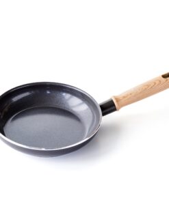 GreenChef Gesunde Keramische Bratpfanne, 20 cm, Griff in Holzoptik, PFAS-frei, induktionsgeeignet, spülmaschinenfest, gr