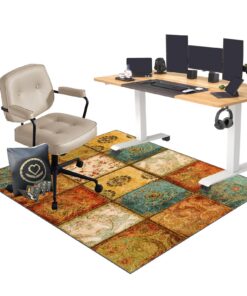 EYKWKB Bürostuhlunterlage 90 x 120 cm | Schreibtischstuhl Schutzmatte | Gaming Stuhlmattén