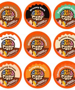 Crazy Cups Saisonale Premium-Servierbecher für Keurig K Cup überraschen deine Gäste mit heißen Getränken, verschiedene P