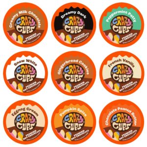 Crazy Cups Saisonale Premium-Servierbecher für Keurig K Cup überraschen deine Gäste mit heißen Getränken, verschiedene P