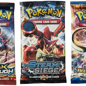 Pokémon-Karten - 3 Zufalls-Paket-Booster (Random Packs) für Sammler