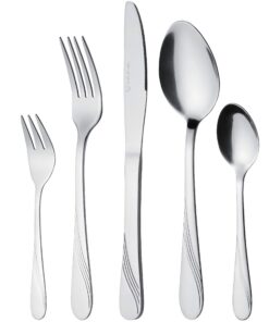 GRÄWE Besteckset für 6 Personen aus Edelstahl | nickel- und rostfrei | handpoliert | spülmaschinengeeignet - Serie Stral