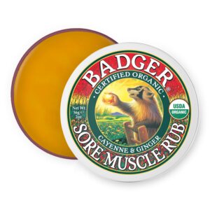 Badger Balm Sore Muscle Rub - 2 Oz USDA Organic