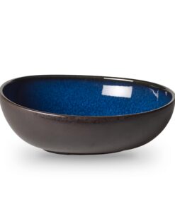 like. by Villeroy & Boch Lave Bleu Bol blau – Spülmaschinenfest, Mikrowellensicher – Steingut Müslischale Schüssel
