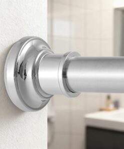 Teleskop-Klemmstange ohne Bohren – Dusch- & Gardinenstange 76–278 cm (Ø28 mm)