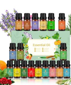 Ätherische Öle Set 18 x 10 ml - Teebaum, Lavendel, Eukalyptus - Entspannung und Heilung | Ätherische Öle Set 18 x 10 ml