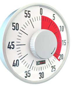 Riesiger Timer 16 x 5 cm für Kinder – Hoher Kontrast & gerade Zahlen – Magnet oder Staffelei