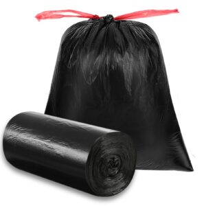O2frepak 100Liter Reißfeste Müllbeutel, Starke Schwerlast Müllsäcke, für Haus und Garten (80x100cm, 30Stück)